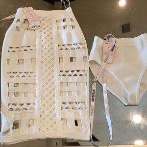 House of CB Skirt and Undergarment Set